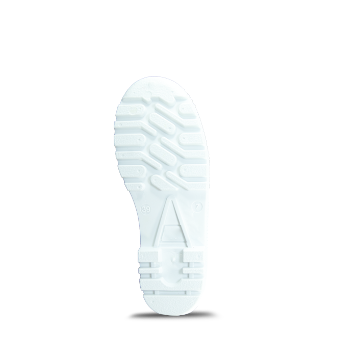 Bota Industrial blanco con puntera